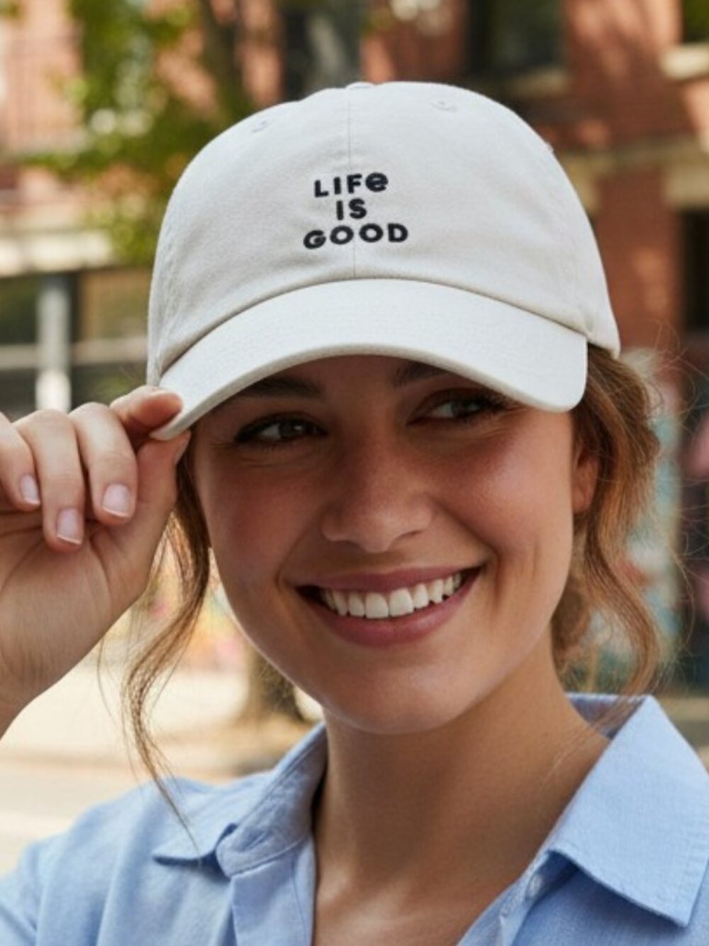 Life is Good UNISEX Signature Logo Simple Clean Chill Cap/Hat
